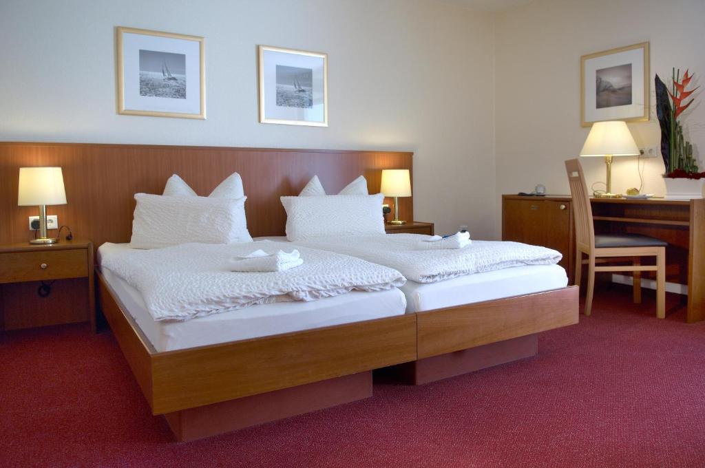 Hotel Hafen Buesum الغرفة الصورة